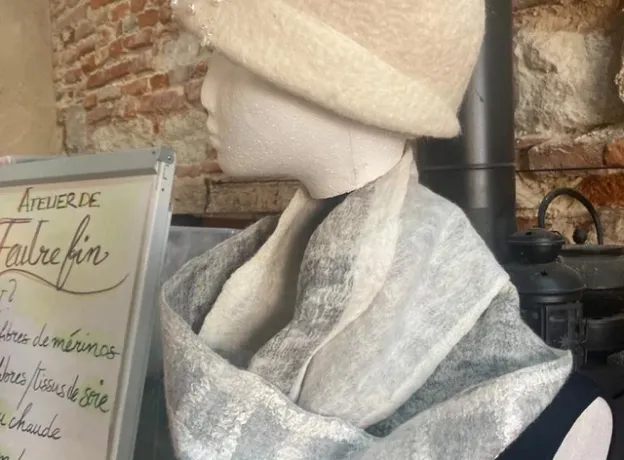 Laurence Schneider, atelier de feutre fin à Auvillar (82)