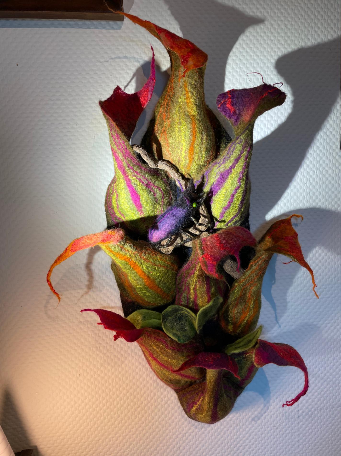 Sculptures en feutre